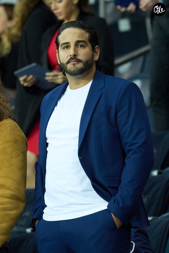 Mohamed Cheikh - People au match de football en ligue 1 Uber Eats : PSG vs Nice (2-1) au Parc des Princes à Paris le 1er octobre 2022

Photo : AGENCE / BESTIMAGE