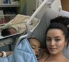 Deux mois seulement après son accouchement, elle a déjà retrouvé son poids d'origine.
Capture Instagram d'Olivia Gayat de "Familles nombreuses".