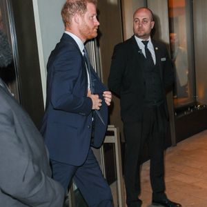 Le prince Harry à la sortie des WellChild Awards à Londres le 8 septembre 2025. Backgrid UK/ Bestimage