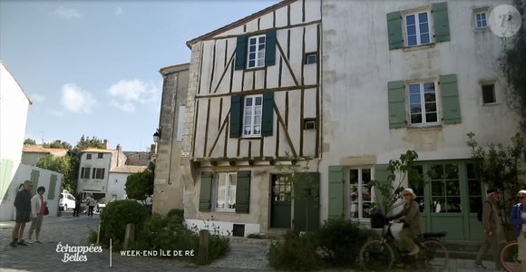 Balade dans l'Île de Ré dans l'émission Echappées Belles de France 5, le 31 octobre 2025. YouTube/Echappées Belles