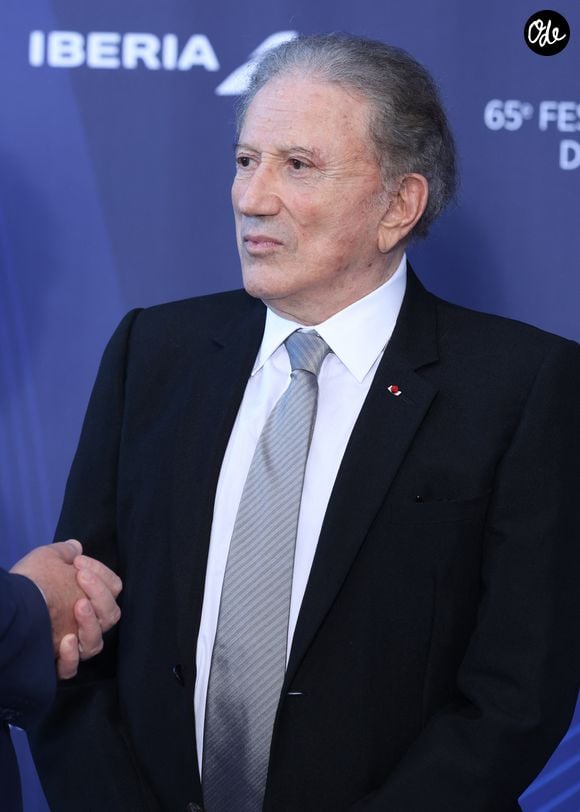 Michel Drucker - Séance photo lors de la cérémonie d'ouverture de la 65e édition du Festival de télévision de Monte-Carlo, le 12 juin 2026

 © Denis Guignebourg /Bestimage