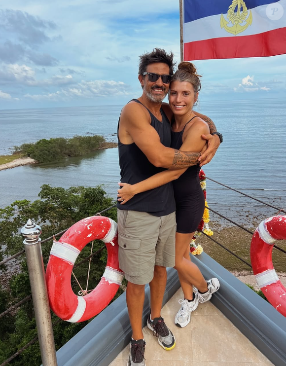 Jean-Pascal Lacoste et Delphine Tellier en Thaïlande, 22 octobre 2024