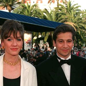 Virginie Lemoine et Laurent Gerra lors du Festival de Cannes en 1996
©ANGELI-RINDOFF-GARCIA / BESTIMAGE