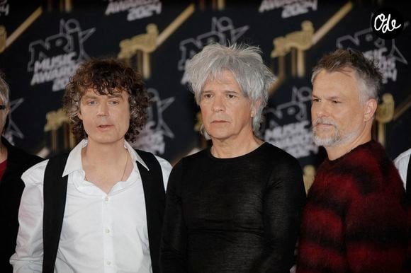 Le groupe Indochine lors de la 26e édition des NRJ Music Awards, le 1er novembre 2024 à Cannes, en France. Photo : JLPPA/ABACAPRESS.COM