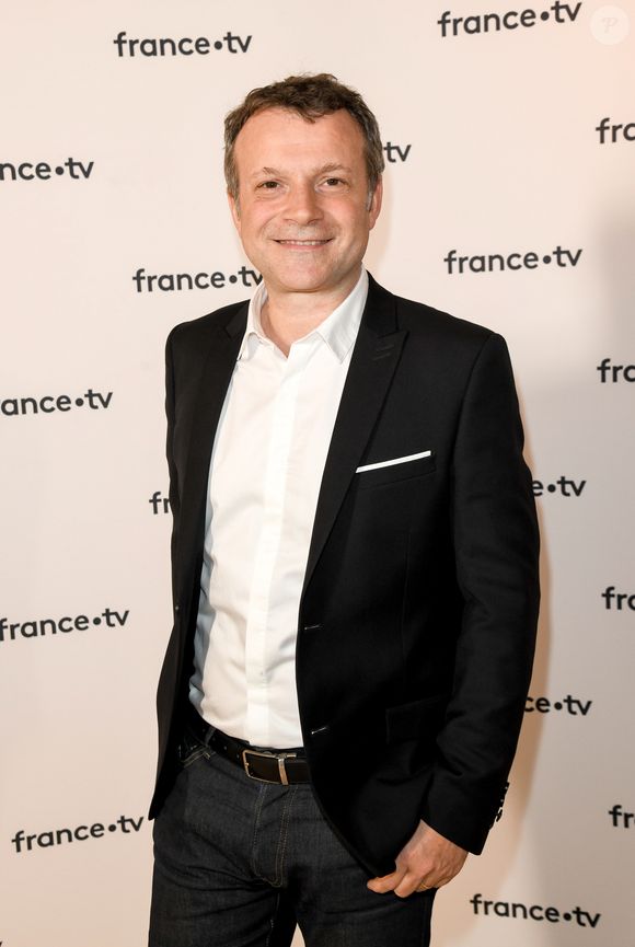 Axel de Tarlé au photocall de la conférence de presse de France 2 au théâtre Marigny à Paris le 18 juin 2019

© Coadic Guirec / Bestimage