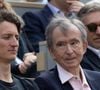 Il bénéficie du regard bienveillant du chef de famille qu'il accompagne régulièrement, que ce soit à Roland-Garros...

Jean Arnault, Bernard Arnault en tribune lors de la finale masculine 2025 de Roland Garros le 08 juin 2025 à Paris, France. Photo by Nasser Berzane/ABACAPRESS.COM