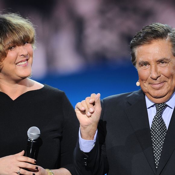 Exclusif - Jean-Pierre Foucault et sa fille Virginie Foucault - Surprises - Enregistrement de l'émission "La Chanson secrète 4", qui sera diffusée le 4 janvier 2020 sur TF1, à Paris. Le 17 décembre 2019
© Gaffiot-Perusseau / Bestimage