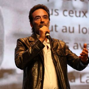 Exclusif - Anthony Delon représentait son père lors de la projection du film "Monsieur Klein" du réalisateur J. Losey lors du 50ème Festival La Rochelle Cinéma à La Coursive à La Rochelle le 3 juillet 2022. 
© Jean-Marc Lhomer/Bestimage