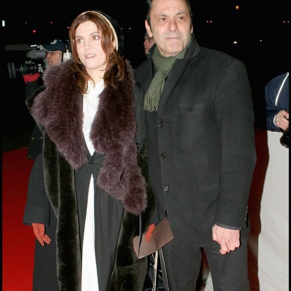 Jean-Pierre Bacri et Agnès Jaoui à l'arrivée au théâtre du Châtelet pour la 30eme cérémonie des César en 2005. © Guillaume Gaffiot/Bestimage