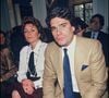 Elle a ainsi expliqué à Gala pourquoi elle a accepté cette proposition : "Sophie ma dit : 'j'habite Biarritz et toi Paris. Quand on se voit, c'est toujours avec les enfants. Ce sera une parenthèse à deux qui va te sortir de tes problèmes'".
Archives - Bernard Tapie et sa femme Dominique pour la présentation de sa collection ©BERTRAND RINDOFF PETROFF / BESTIMAGE