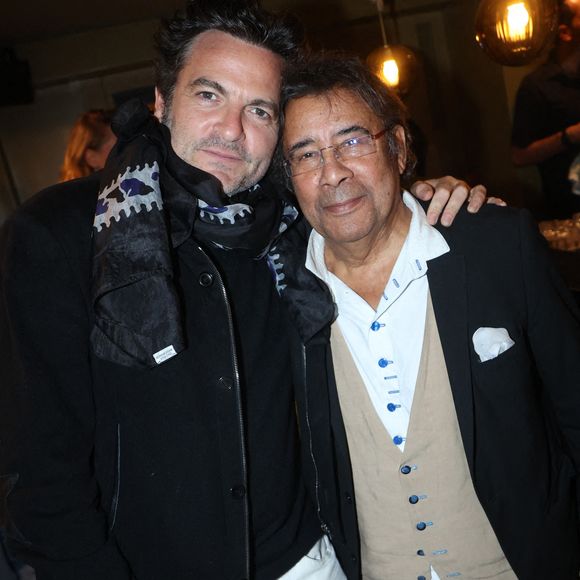 Matthieu Chedid et Laurent Voulzy assistent à la soirée d'ouverture du club 'Le Flirt' le 07 novembre 2024 à Paris, France. Photo by Jerome Domine/ABACAPRESS.COM
