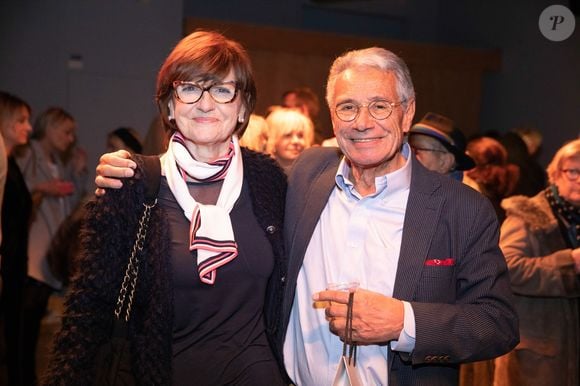 Jean-Marie Périer, sa sœur Anne-Marie Périer au théâtre du Rond Point pour une représentation de son spectacle "Flashback" à Paris le 28 janvier 2019. © Frédéric Maligne / Bestimage