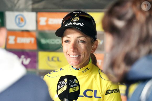 Pauline Ferrand-Prévôt / Visma lors de l'étape 9 du Tour de France féminin 2025 le 3 août 2025 à Châtel, France. Photo par Stephane Pillaud/Icon Sport/ABACAPRESS.COM