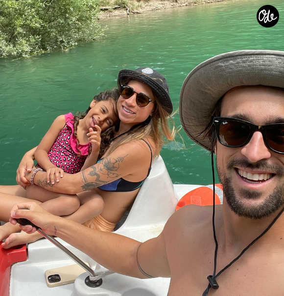 Cécilia, ancienne candidate de "Koh-Lanta", en couple et maman d'une petite fille prénommée Sway.