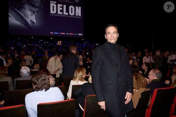 Exclusif - Anthony Delon lors de la soirée hommage Ciné-concert symphonique "Alain Delon, le dernier Samouraï" au palais des congrès à Paris le 8 novembre 2024 le jour de son anniversaire. Pour cette soirée, le chef d'orchestre Vahan Mardirossian a dirigé l'orchestre symphonique de Douai.
© Moreau / Jacovides / Bestimage