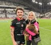 C’est dans les couloirs du stade, après un match contre Toulon, que les deux jeunes gens sont présentés par une connaissance commune...
Instagram @sophietapie