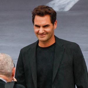 Roger Federer - Arrivées au défilé DIOR de la mode homme Printemps/Été 2026 dans le cadre de la Fashion Week de Paris à l'Hôtel National des Invalides, Place Vauban, à Paris, France, le 27 juin 2025. © Christophe Clovis/Bestimage