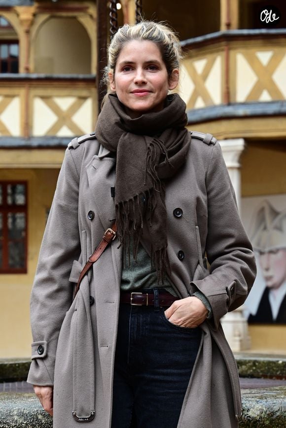 Alice Taglioni lors de la 165ème vente aux enchères des Hospices de Beaune, plus de 18 millions d'euros récoltés pour 538 pièces au profit de deux associations : l'institut Robert-Debré du cerveau de l'enfant et Enfance et handicap en Côte-d'Or le 16 novembre 2025. un enchérisseur chinois remporte la pièce de charité pour 400 000 euros © Romain Doucelin / Bestimage