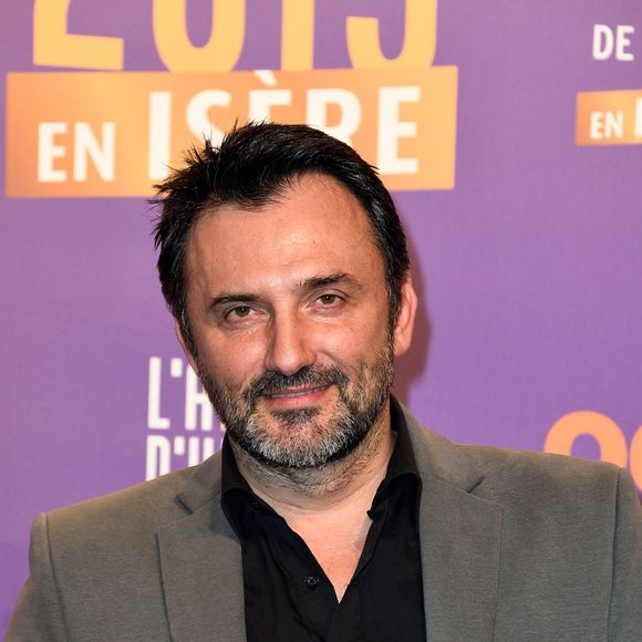 Frederic Lopez lors de la cérémonie d'ouverture du 18e Festival du film de comédie de l'Alpe d'Huez, à l'Alpe d'Huez, France, le 14 janvier 2015. Photo par Nicolas Briquet/ABACAPRESS.COM