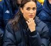 Le cliché a beaucoup fait parler... en mal
Le prince Harry, duc de Sussex et Meghan Markle, duchesse de Sussex, assistent à un match de basketball en fauteuil lors des "Invictus Games Vancouver Whistler 2025" à Vancouver, le 9 février 2025. Backgrid USA / Bestimage