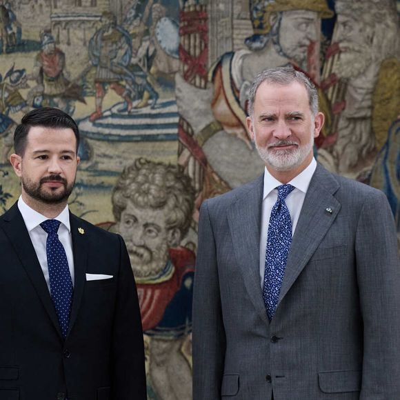 Et elle ne mâche pas ses mots concernant le charisme du roi, Felipe VI.

Le roi Felipe VI et le président de Montenegro, Jakov Milatović, le 2 juillet 2025.

Photo : Jesús Hellín  / Europa Press