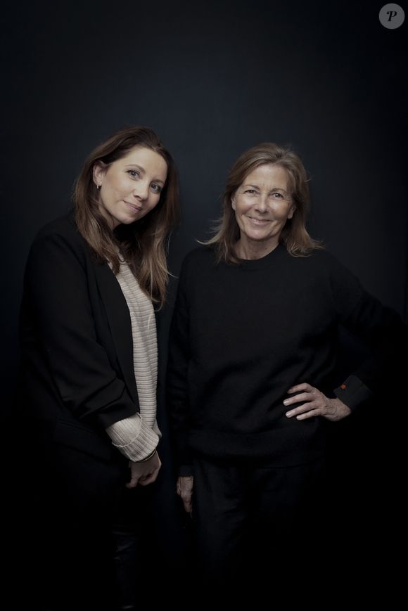 Exclusif -  Cyrielle-Sarah Cohen, Claire Chazal dans le « 15h-16h30 » présenté par CS. Cohen et diffusé en direct sur Radio J, à Paris, France, le 28 mars 2024. © Jack Tribeca / Bestimage