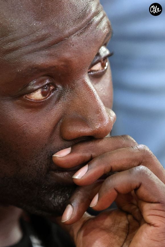 L'acteur français et co-président du Paris Basketball Omar Sy assiste au match 4 de basket-ball de la finale du Championnat de France Elite entre l'AS Monaco et le Paris Basketball (80-74) à la Salle Gaston Medecin, à Monaco, le 22 juin 2025. © Stephane Pillaud/Psnewz/Bestimage