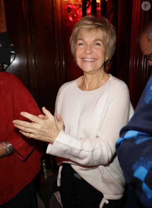 Exclusif - Véronique Jannot - Défilé rétrospectif Nathalie Garçon à l'occasion de ses 35 ans de sa marque lors d'une closing party à l'hôtel Raphael à Paris le 19 novembre 2024.
 © Coadic Guirec/Bestimage