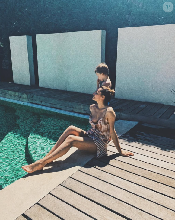 Mélanie Maudran d'"Un si grand soleil" maman de deux enfants