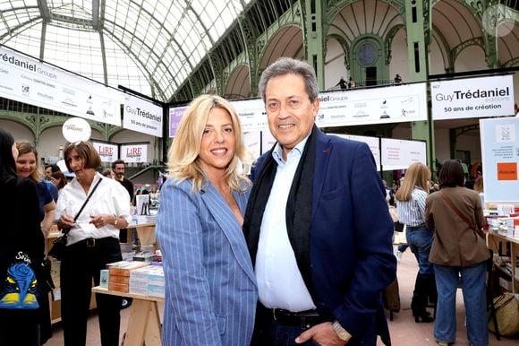 Georges Fenech et sa compagne Marie Severine Trouban - Festival du Livre de Paris 2025 au Grand Palais à Paris le 12 avril 2025.
© Cédric Perrin / Bestimage