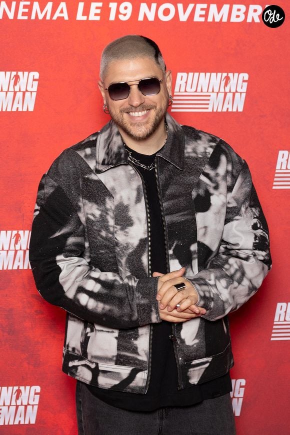 Mosimann assiste à la première parisienne du film « Running Man » à l'UGC Cine Cité Bercy, le 3 novembre 2025 à Paris, en France. Photo de Nasser Berzane/ABACAPRESS.COM