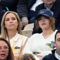 Clovis Cornillac : Sa fille Alice, qu'il a eue avec l'actrice Caroline Proust, spectatrice de Roland-Garros avec sa belle-mère Lilou Fogli