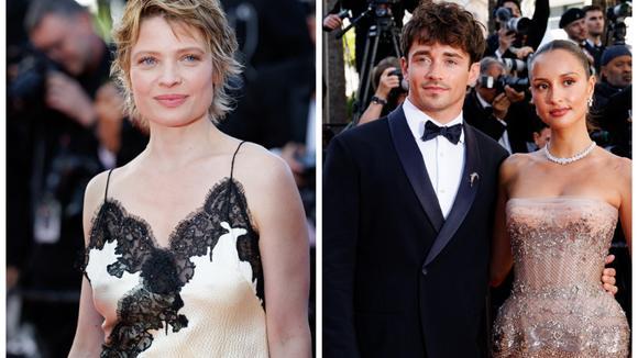 Festival de Cannes, Jour 2 : Mélanie Thierry adopte une pixie cut, Charles Leclerc et sa femme Alexandra jeunes mariés