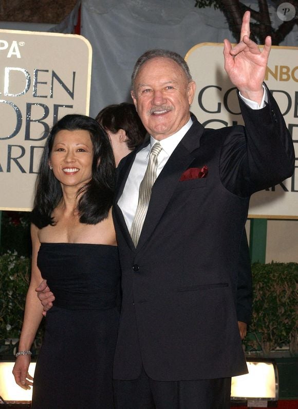 Gene Hackman assiste aux 60th Annual Golden Globe Awards au Hilton Hotel à Beverly Hills, USA. Photo : UK Press Photo by Alamy/Abacapress.com