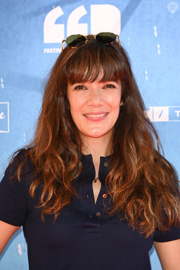 Mélanie Doutey - Photocall de la première édition du Festival du Film de Demain au Ciné Lumière à Vierzon. Le 3 juin 2022 © Coadic Guirec / Bestimage