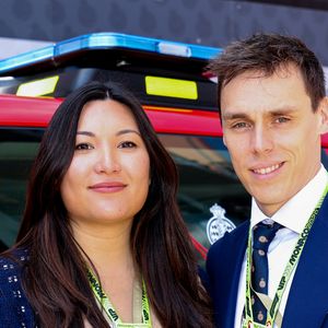 Louis et Marie Ducruet lors du Grand Prix de Formule 1 (F1) de Monaco, le 26 mai 2024. © Claudia Albuquerque/Bestimage