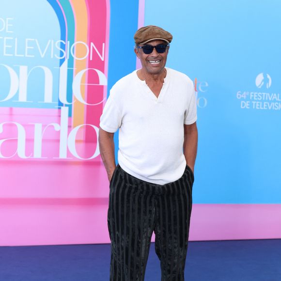 Yannick Noah au photocall de Mort sur terre battue lors du 64ème Festival de Télévision de Monte Carlo au Grimaldi Forum de Monaco, le 16 juin 2025. © Dernis Guignebourg/Bestimage