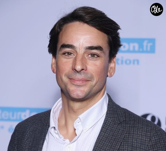 Julian Bugier - Soirée de lancement de la18ème édition du "Pasteurdon" à l'institut Pasteur de Paris le 9 octobre 2024. © Denis Guignebourg/BestImage