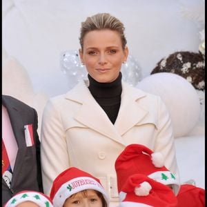 Charlene Wittstock - Le Noël des enfants au Palais princier de Monaco  AGENCE / BESTIMAGE