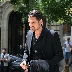 Vincent Cerutti - Arrivées aux obsèques de Nonce Paolini en l'église Saint-Honoré-d'Eylau, 66 bis, avenue Raymond-Poincaré à Paris, France, le 23 juillet 2024.   © Agence / Bestimage