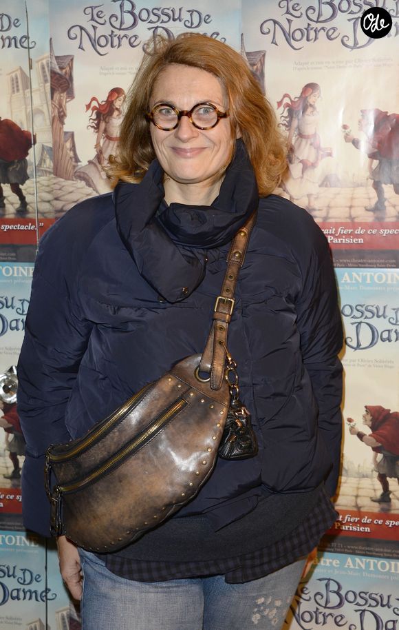 Sonia Dubois à la representation exceptionnelle de la comédie musicale "Le bossu de Notre-Dame" au théâtre Antoine à Paris le 24 novembre 2013.