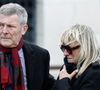 Elle était très proche d'Isabelle Mergault

Christine Bravo et son mari Stéphane Bachot - Sorties des obsèques d'Isabelle Mergault à la Coupole du Père-Lachaise à Paris le 30 mars 2026. © Cyril Moreau - Dominique Jacovides / Bestimage