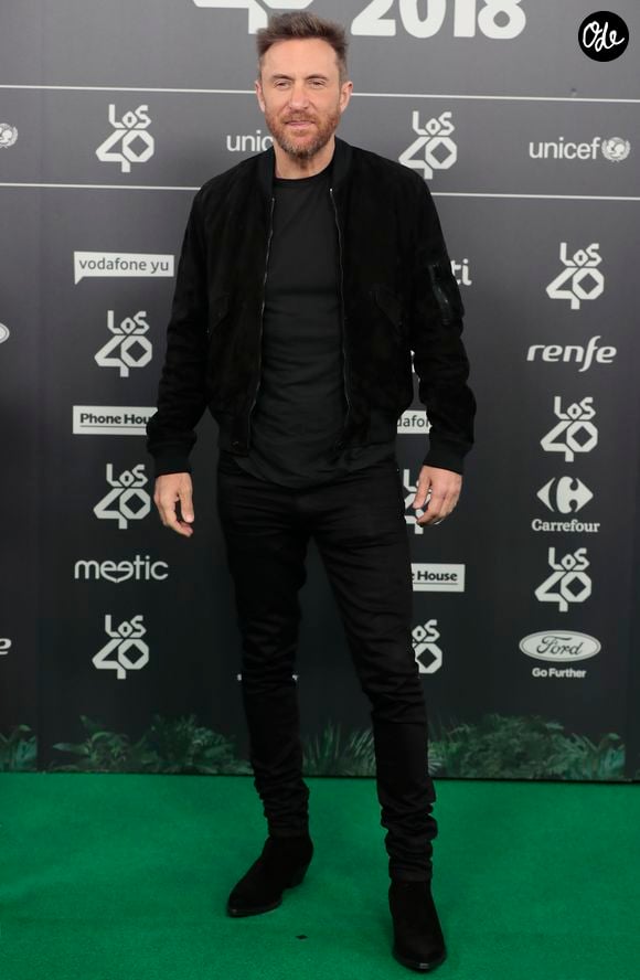 David Guetta - Les célébrités posent lors du photocall des Music Awards à Madrid le 2 novembre 2018.
GTRES / BESTIMAGE