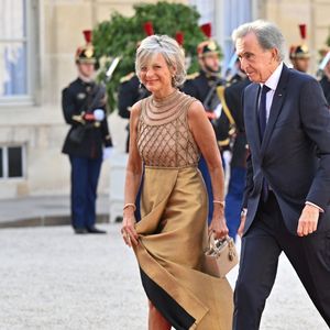 Bernard Arnault et sa femme Hélène arrivant au palais de l’Elysée pour un dîner d’état en l’honneur de la visite du roi de Thaïlande et de sa femme à Paris le 29 juin 2026.

© Christian Liewig / Bestimage