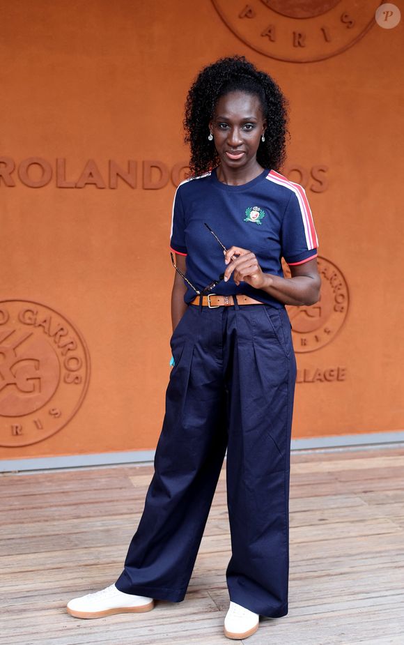 Eye Haïdara au village lors des Internationaux de France de Tennis de Roland Garros 2025 (Jour 7), le 31 mai 2025 à Paris. 
© Dominique Jacovides / Bestimage