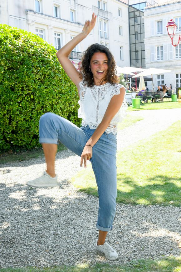 Un bébé de 9 mois

Pauline Bression pour le film"Vagabondes" lors de la 12ème édition du festival du Film Francophone d'Angoulême, France, le 24 août 2019. © Coadic Guirec/Bestimage