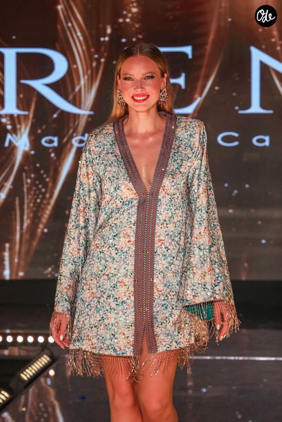 Exclusif - Amandine Petit (Miss France 2021) - 21ème édition du Casa Fashion show by Kenza Cheddadi au Sofitel Casablaca Tour Blanche à Casablanca au Maroc le 9 mai 2026. 
CASA FASHION SHOW : 14 ans de glamour et d'audace © Philippe Doignon/Bestimage