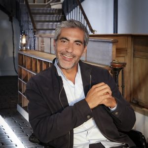 Exclusif - Ary Abittan pendant l’enregistrement d’Animaux Stars, présenté par B.Montiel et diffusé le 4 octobre 2025 sur Animaux TV, à Paris, France le 3 juillet 2025. © Jack Tribeca/Bestimage