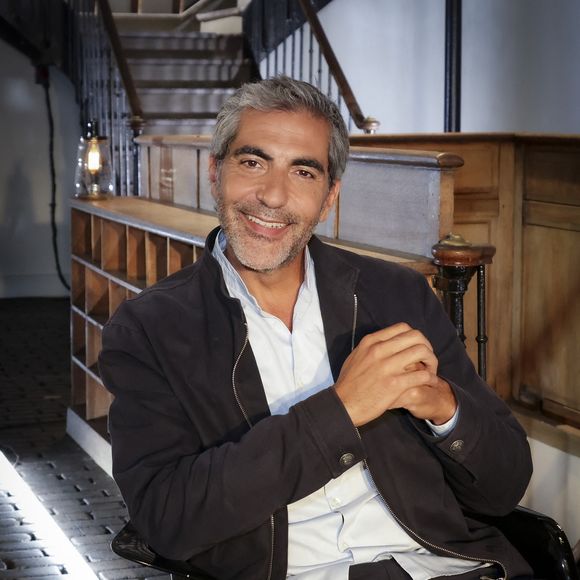 Exclusif - Ary Abittan pendant l’enregistrement d’Animaux Stars, présenté par B.Montiel et diffusé le 4 octobre 2025 sur Animaux TV, à Paris, France le 3 juillet 2025. © Jack Tribeca/Bestimage