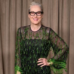 De nombreuses stars comme Meryl Streep, Meg Ryan, Donatella Versace ou Stella McCartney étaient présentes.

Meryl Streep lors de la cérémonie des Albies au Musée d’Histoire naturelle de Londres ce vendredi 3 octobre 2025. Photo par Zuma Press / Bestimage